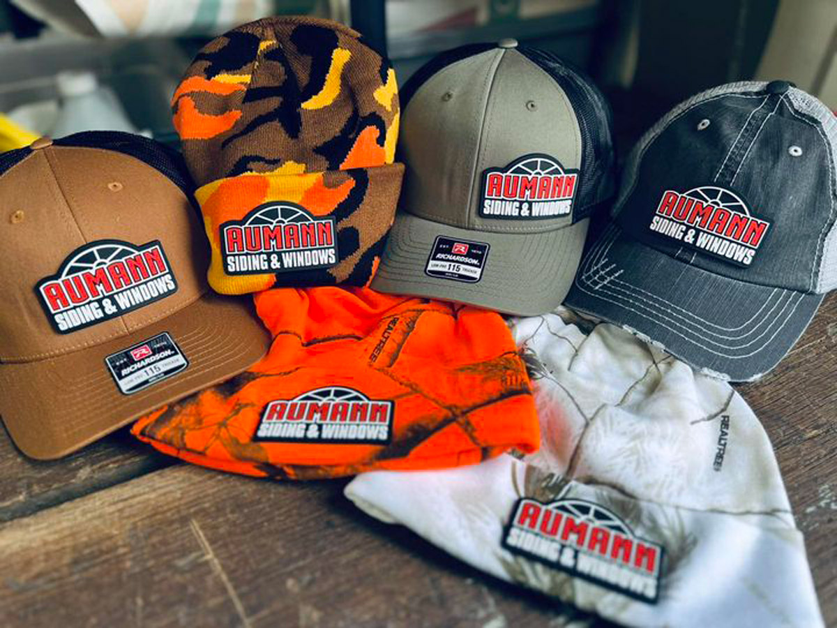 Custom store patch hats