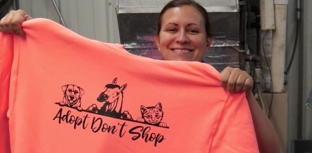 adopt dont shop shirt