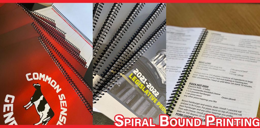 spiral bound printing